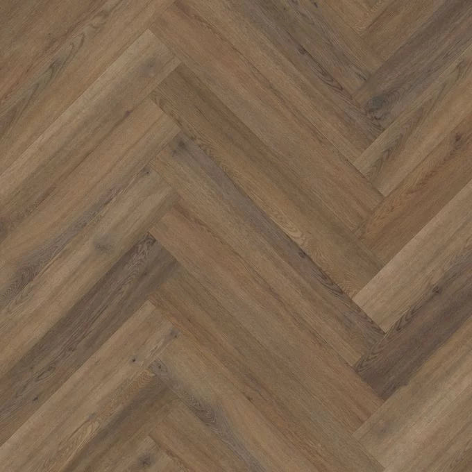 Herringbone Camaro Rigid Core Click LVT - Astoria Oak