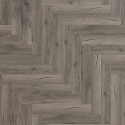 Aspen Dark Grey Oak Laminate Herringbone