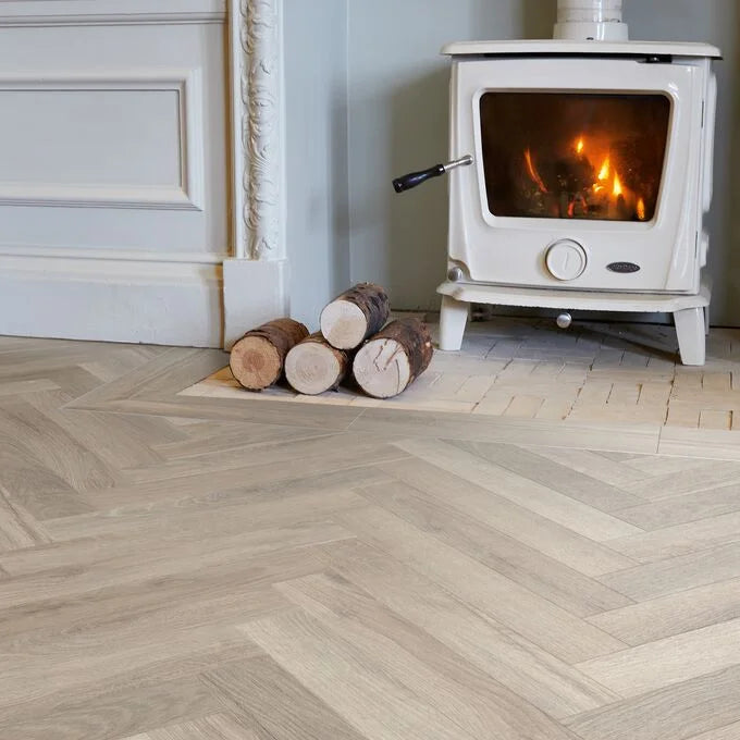 Luxury Vinyl Tiles LVT Glue down Herringbone