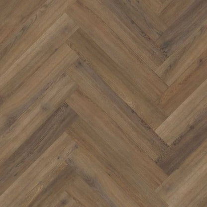 Herringbone Camaro Rigid Core Click LVT - Astoria Oak